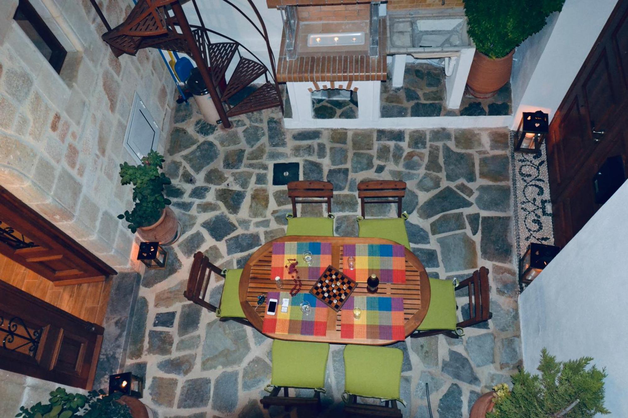 Villa Patitiri Traditional House With Hot Tub أرخانجلوس المظهر الخارجي الصورة