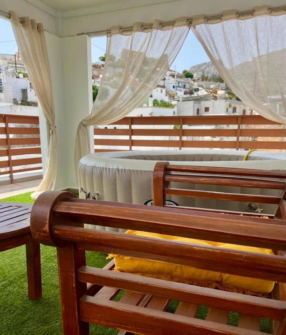 Villa Patitiri Traditional House With Hot Tub أرخانجلوس المظهر الخارجي الصورة
